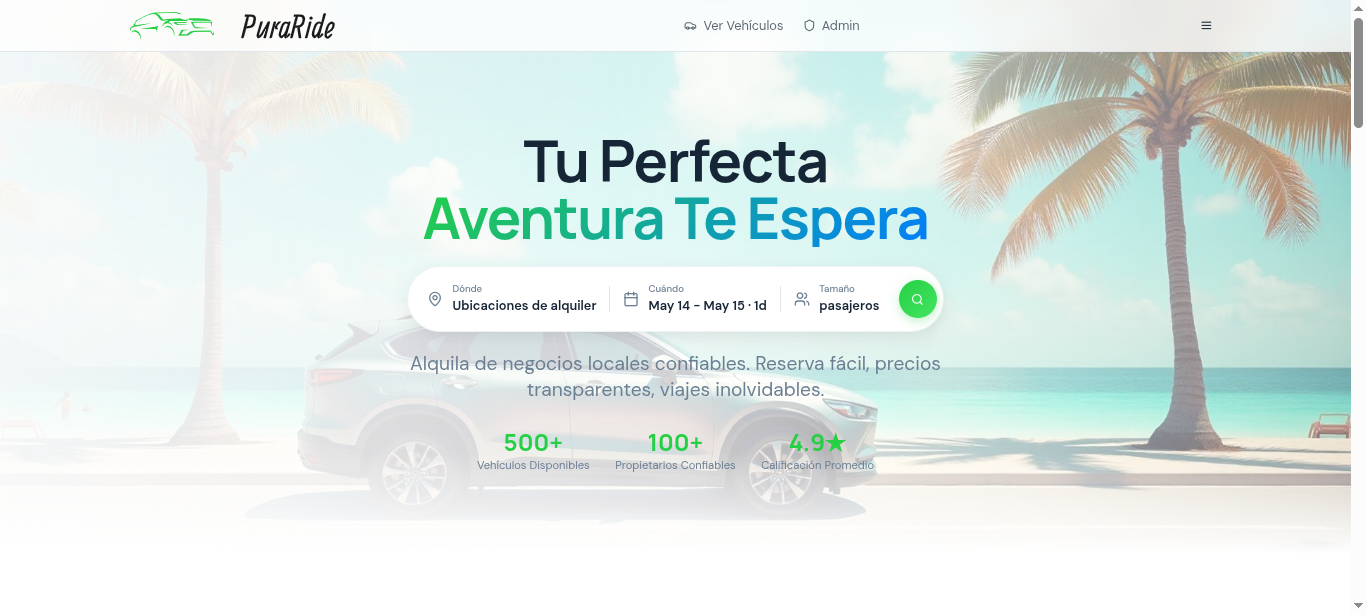 PuraRide.com: La Nueva Forma Inteligente de Rentar Vehículos en Costa Rica