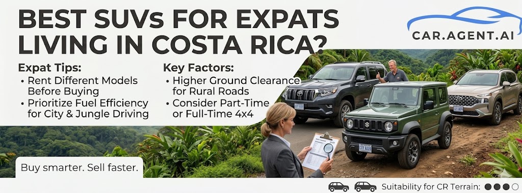 Best SUVs for Expats Living in Costa Rica