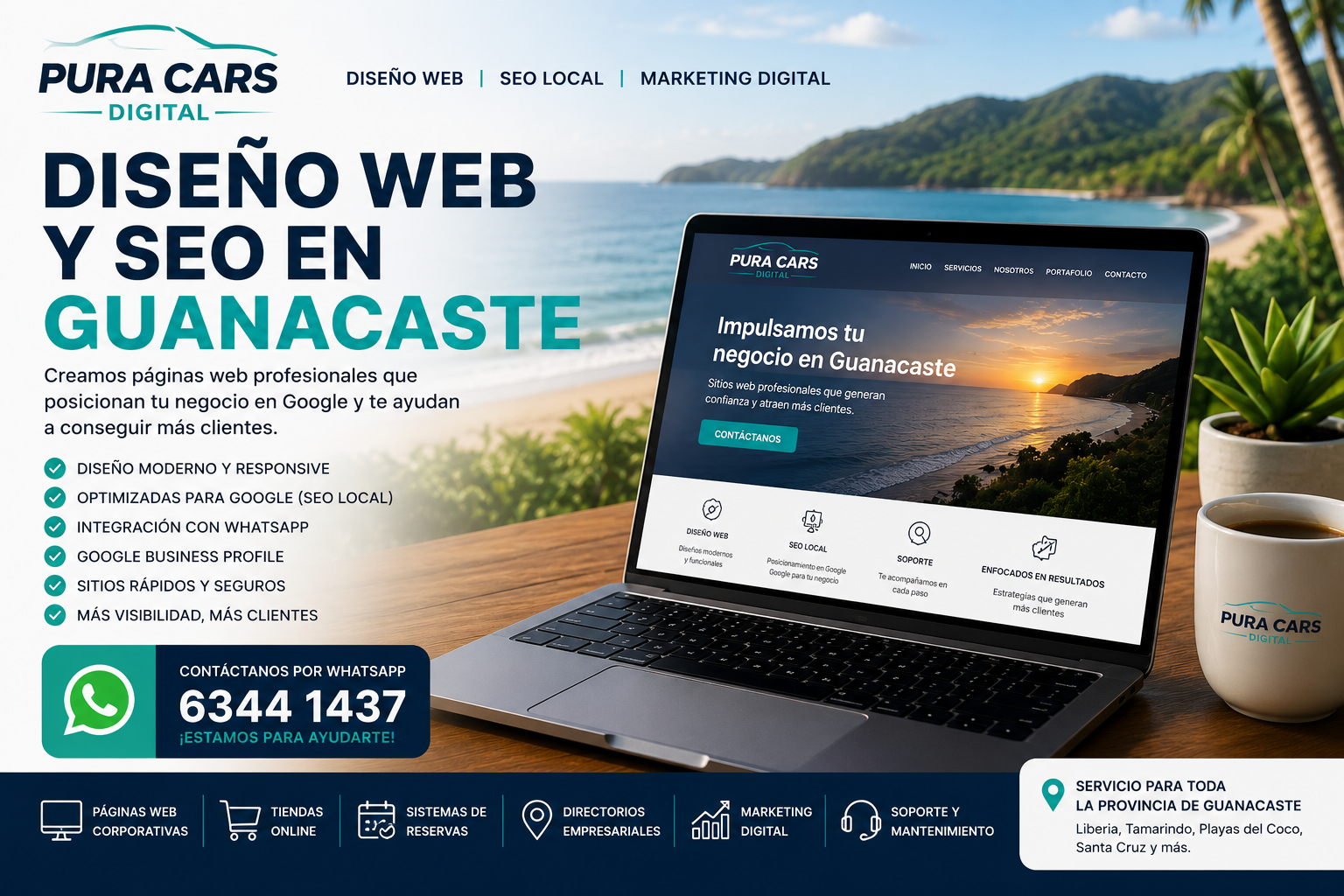 Website Design in Guanacaste: More Clients with Local SEO in 2026