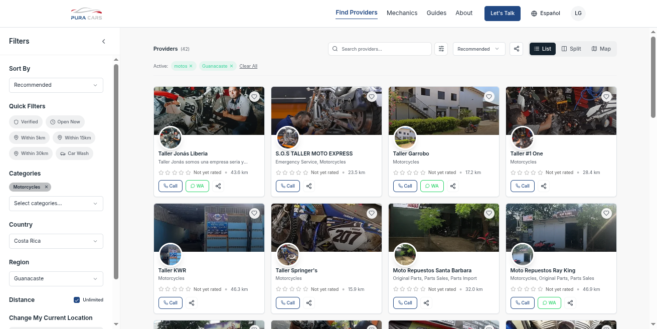 Mecánicos de Motos en Guanacaste | Talleres para Motos