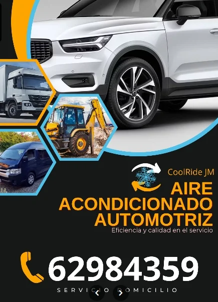 CoolRide JM aire acondicionado automotriz