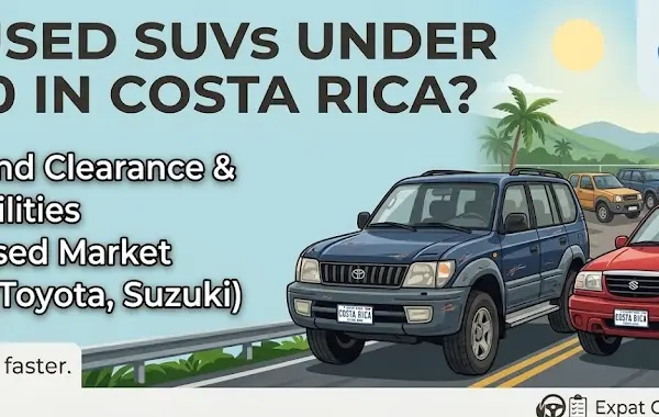 Best Used SUVs Under $15,000 in Costa Rica