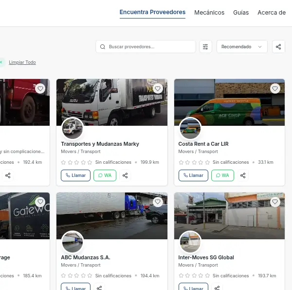 Encuentre tours, transporte y taxis verificados en Costa Rica