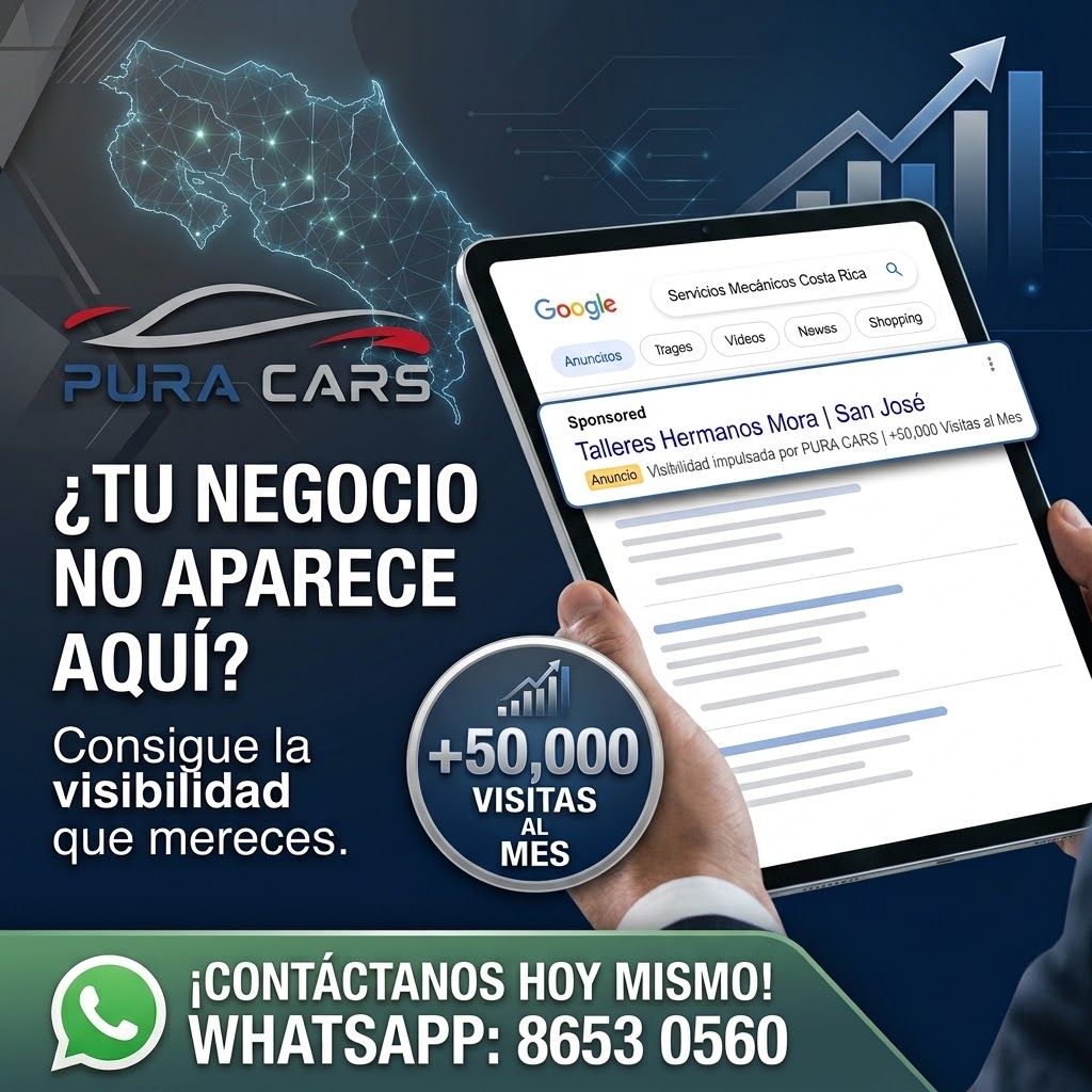 ¿Tu Negocio No Aparece en Google? Obtén Visibilidad con PuraCars — Costa Rica article on PuraCars