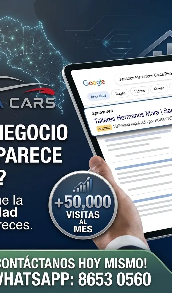 ¿Tu Negocio No Aparece en Google? Obtén Visibilidad con PuraCars — Costa Rica article on PuraCars