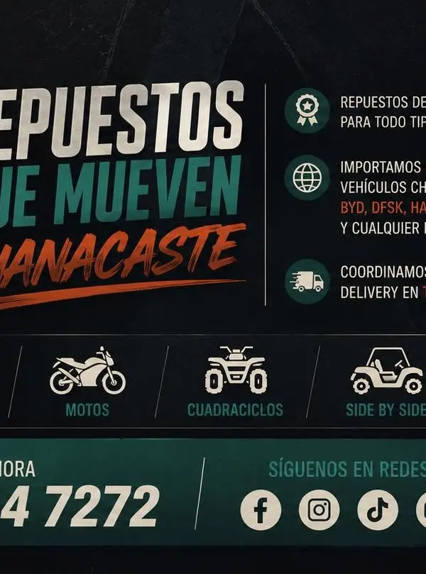 Encuentre los mejores repuestos en Tamarindo, Guanacaste con SinoPartes Costa Rica — Negocios article on PuraCars