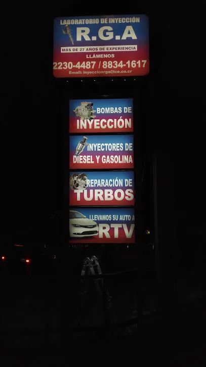 laboratorio de inyeccion RGA