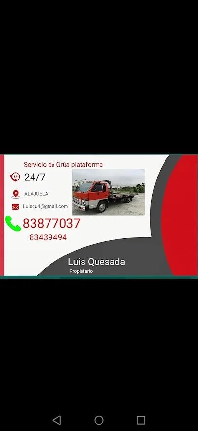 Grúas Plataforma Luis Quesada