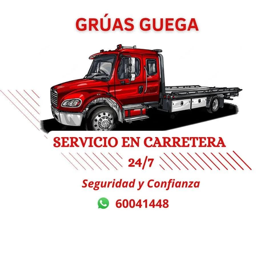 Grúas Guega San Ramón logo