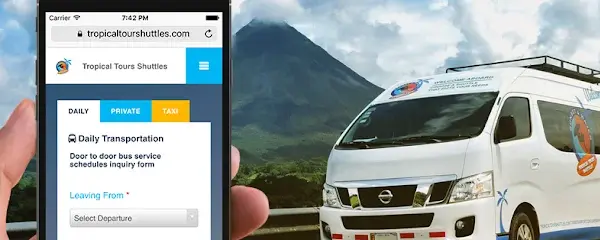 Tropical Tours Shuttles in Costa Rica 1