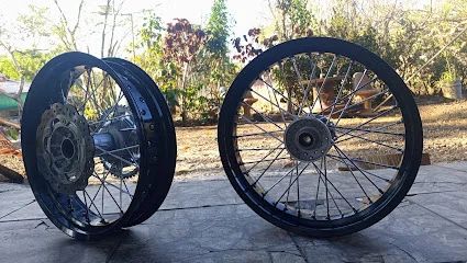 Enrallado de cintas para motos "PATO"