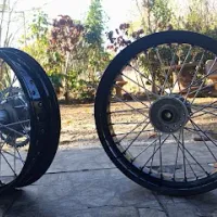 Enrallado de cintas para motos "PATO"