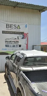Taller FPALMA enderezado y pintura Nicoya