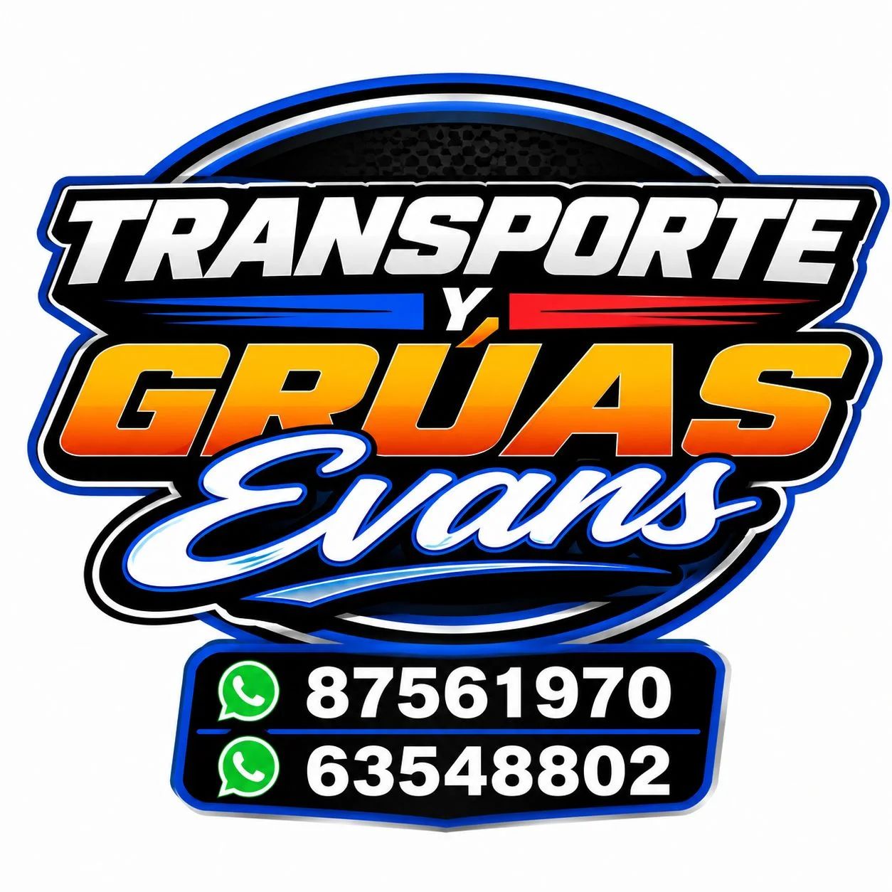 Transporte y Grúa Evans logo