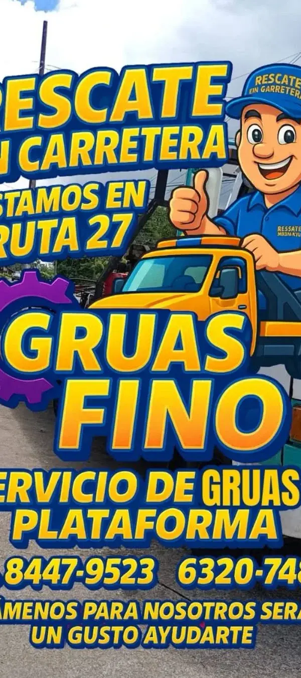 Gruas Fino Atenas asistencia vial ruta 27 1